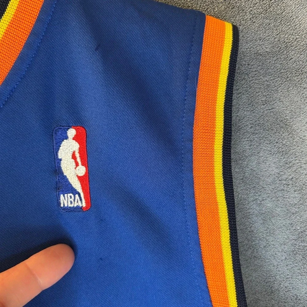 Adidas Oklahoma City Thunder Kevin Durant 35 NBA Jersey Blue Mens 56 XL‎